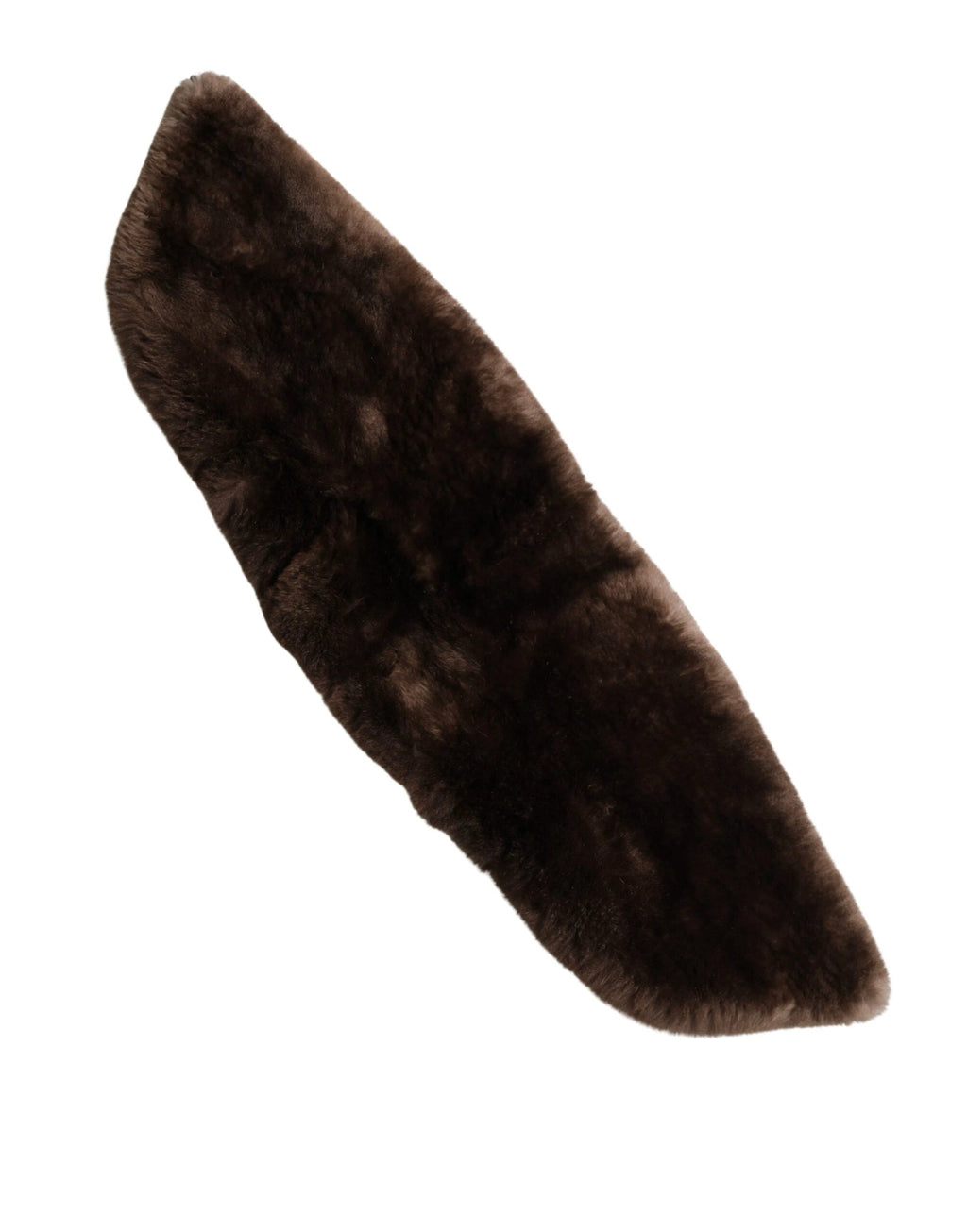 Dolce & Gabbana Brown Fur Shoulder Collar Neck Wrap 60cm x 14cm Scarf by Dolce & Gabbana