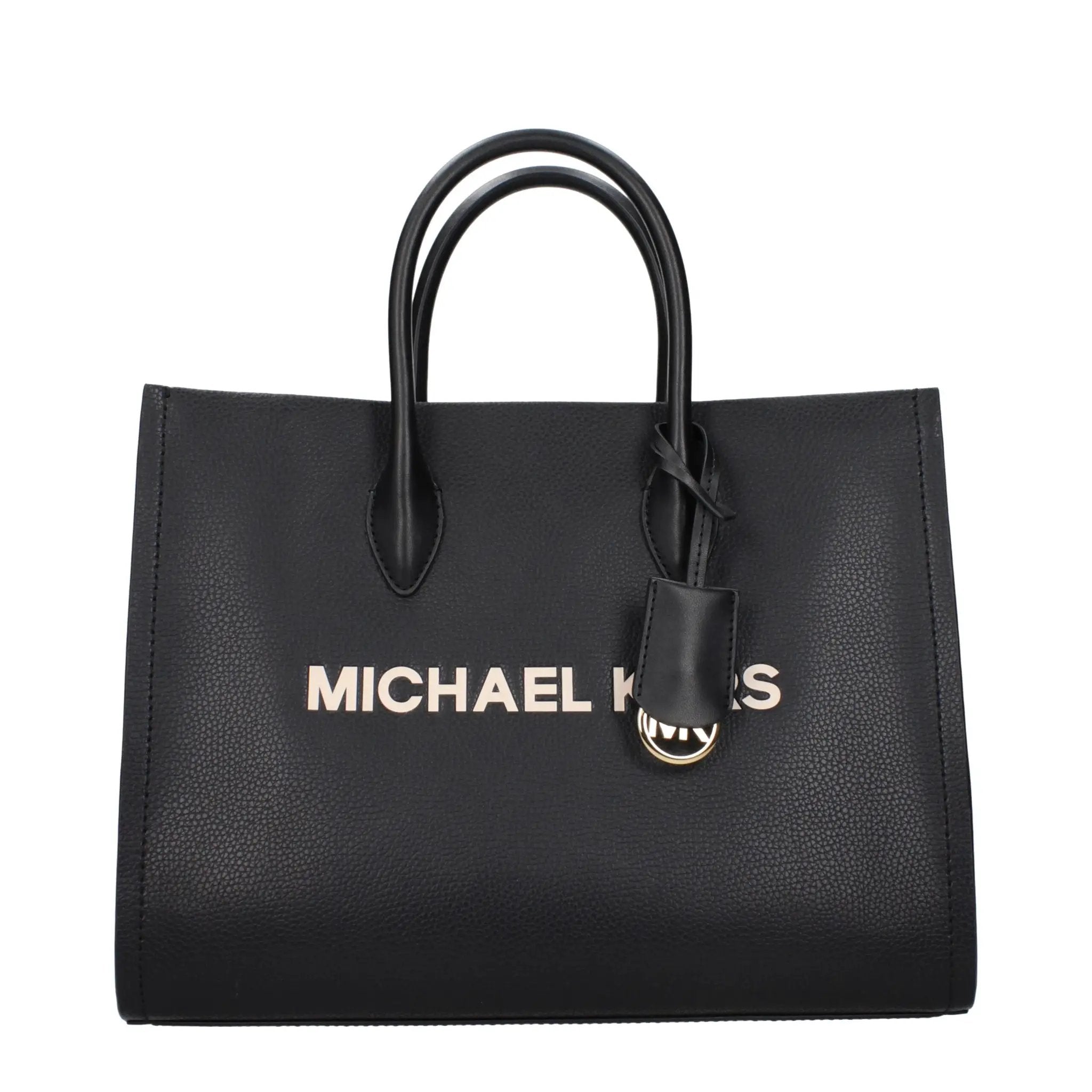 Sac à main en cuir noir Michael Kors
