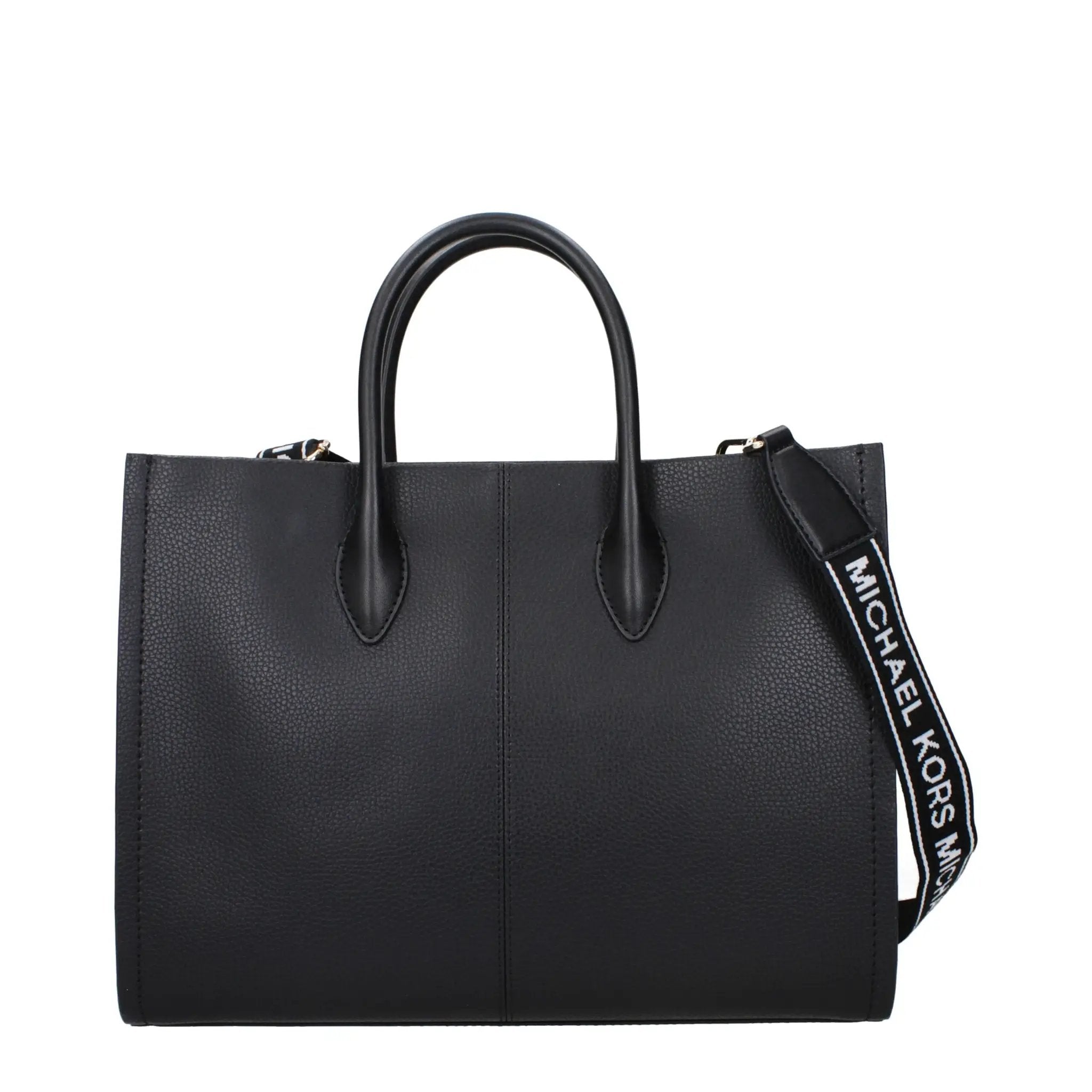 Sac à main en cuir noir Michael Kors