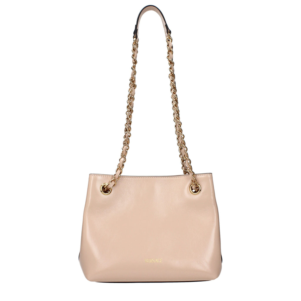 Sac bandoulière Versace en cuir rose