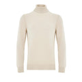 Gran Sasso Beige Wool Turtleneck