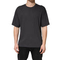Dolce & Gabbana Dark Grey Cotton Crewneck Short Sleeve by Dolce & Gabbana