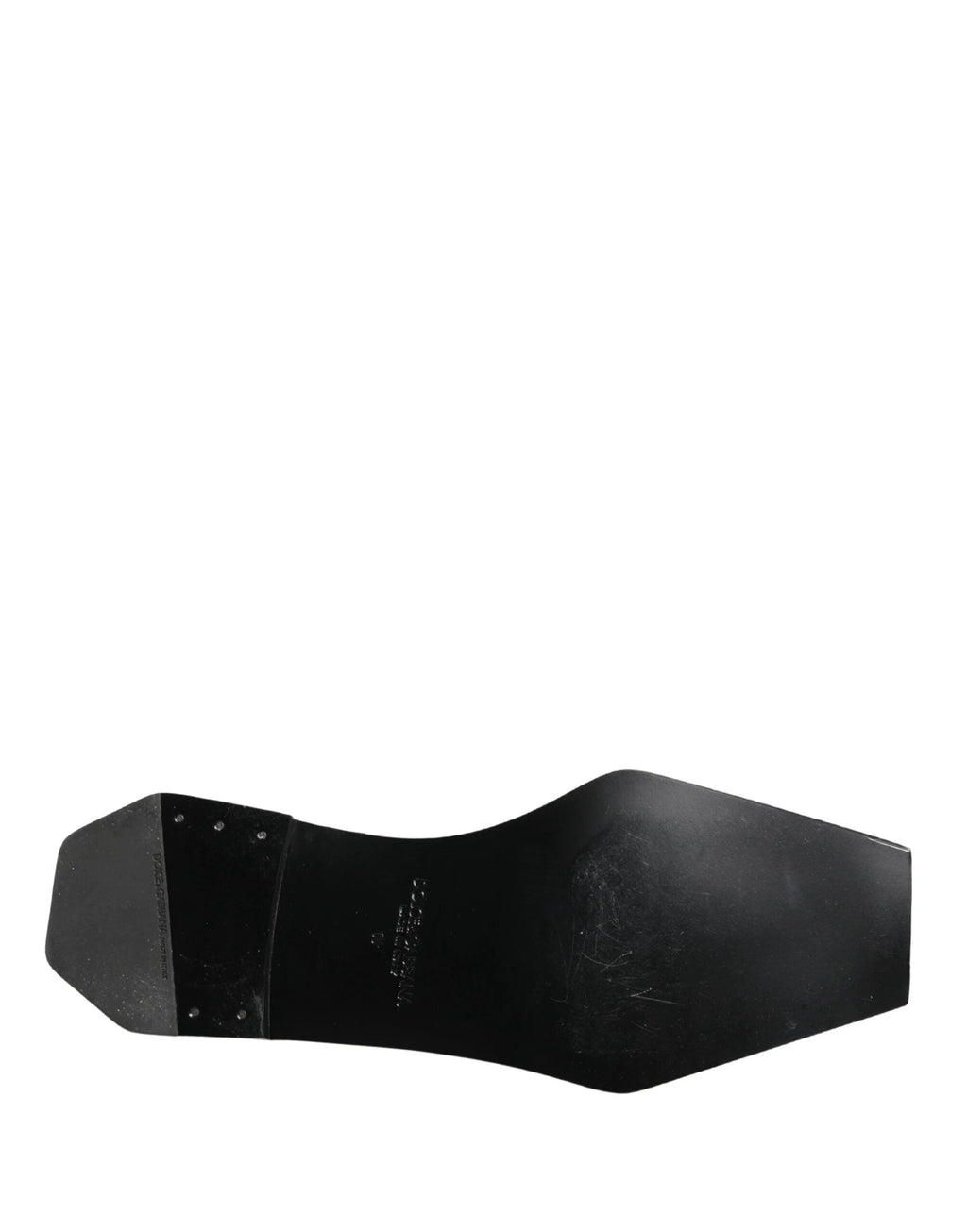 Dolce & Gabbana Black Matte Lace-Up Leather Dress Derby Shoes by Dolce & Gabbana