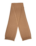 Dolce & Gabbana Brown Cashmere Knitted Foulard 207cm x 29cm Men Scarf by Dolce & Gabbana