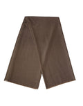 Dolce & Gabbana Brown Polyester Neck Warmer Shawl 185cm x 165cm Men Scarf by Dolce & Gabbana