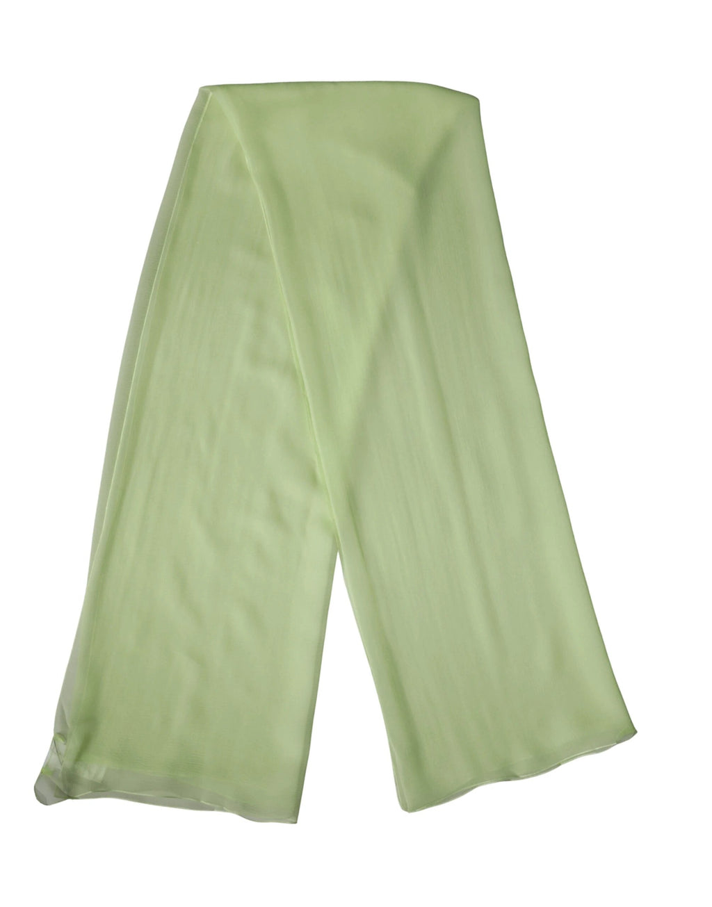 Écharpe/foulard Dolce &amp; Gabbana en soie vert clair, 200 cm x 134 cm