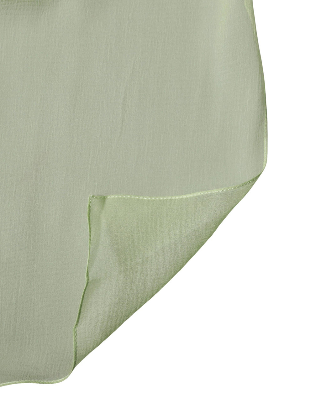 Écharpe/foulard Dolce &amp; Gabbana en soie vert clair, 200 cm x 134 cm