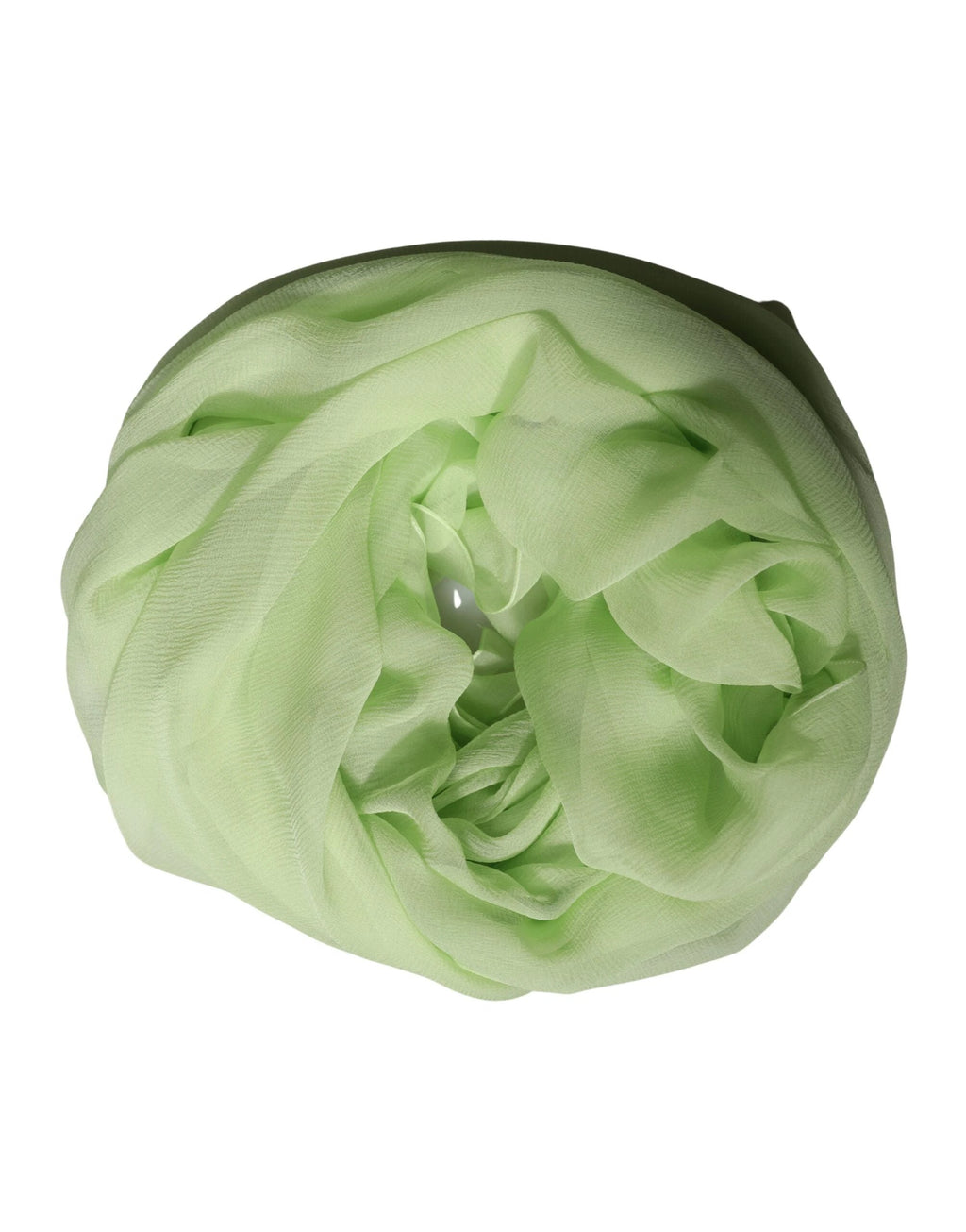 Écharpe/foulard Dolce &amp; Gabbana en soie vert clair, 200 cm x 134 cm