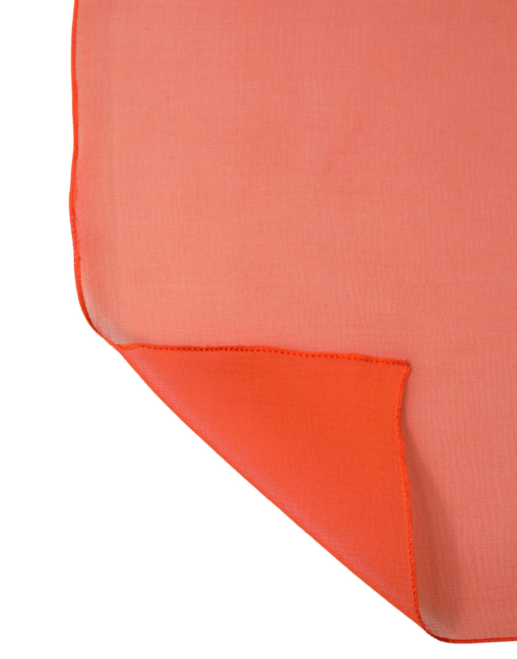 Écharpe châle Dolce &amp; Gabbana en soie rouge vif, 132 cm x 98 cm
