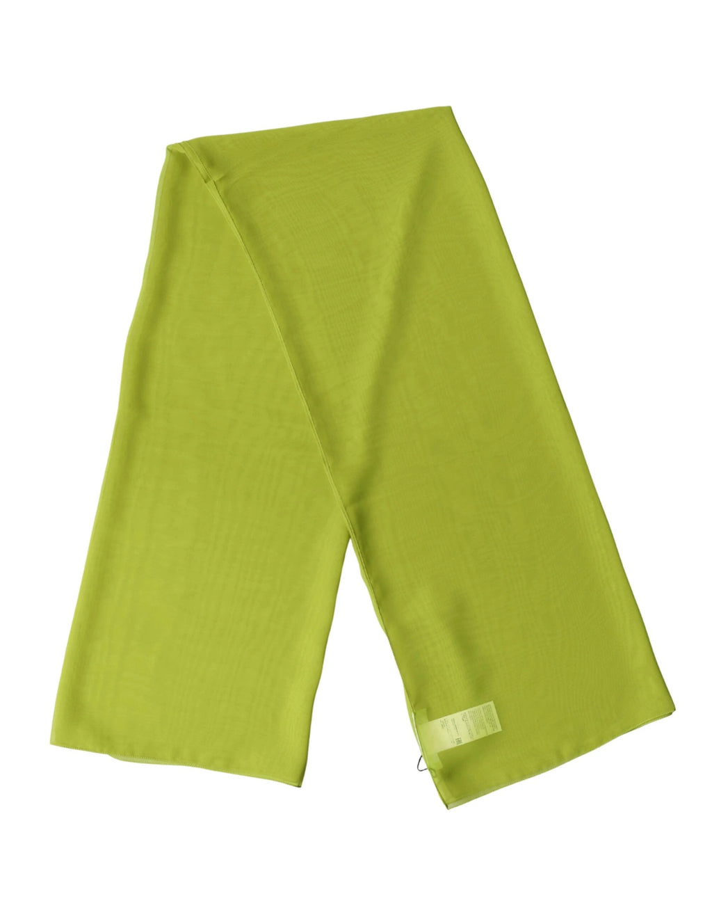 Écharpe/châle Dolce &amp; Gabbana jaune et vert, 131 cm x 99,5 cm