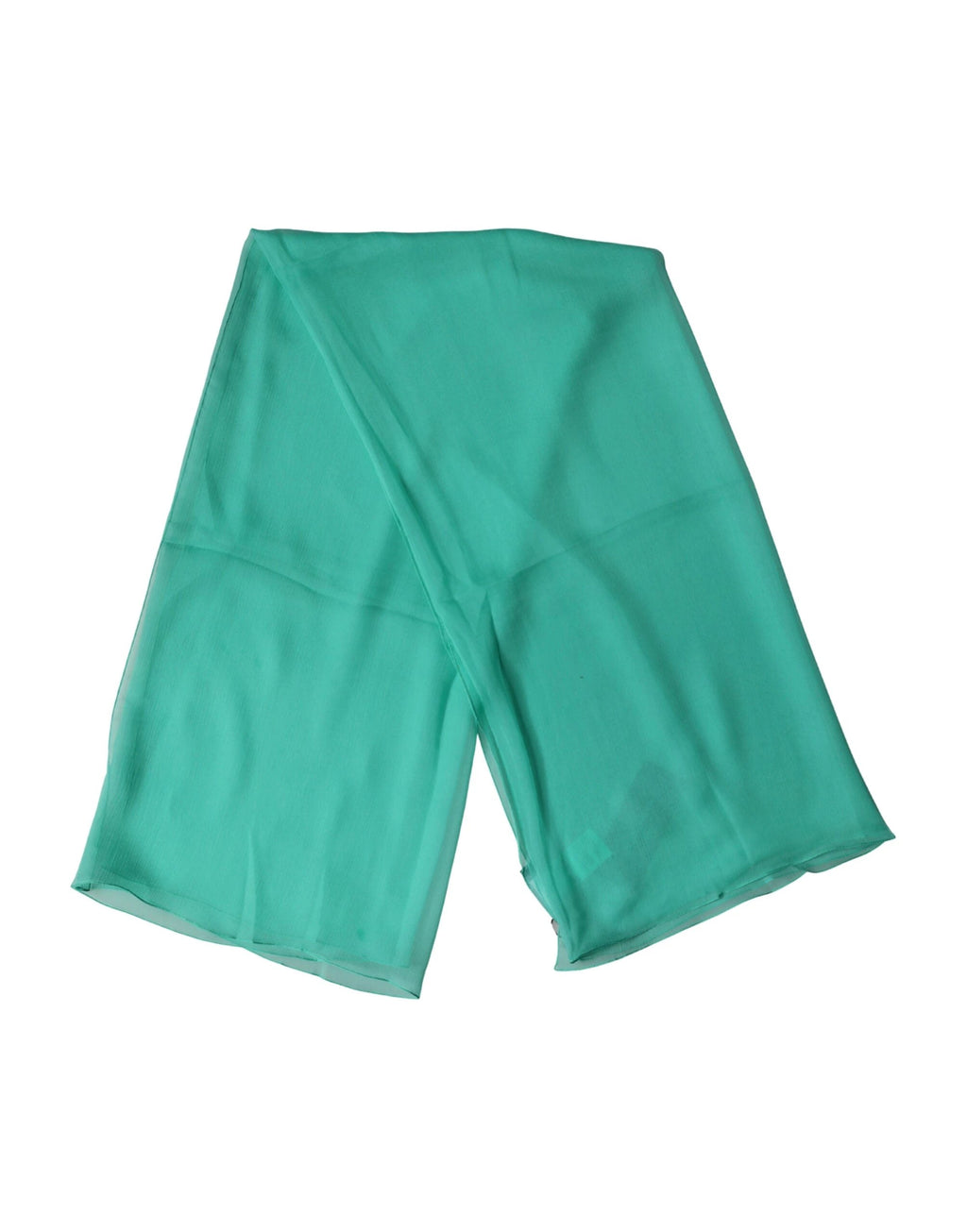 Foulard Dolce &amp; Gabbana en soie vert clair, 131 cm x 126,5 cm