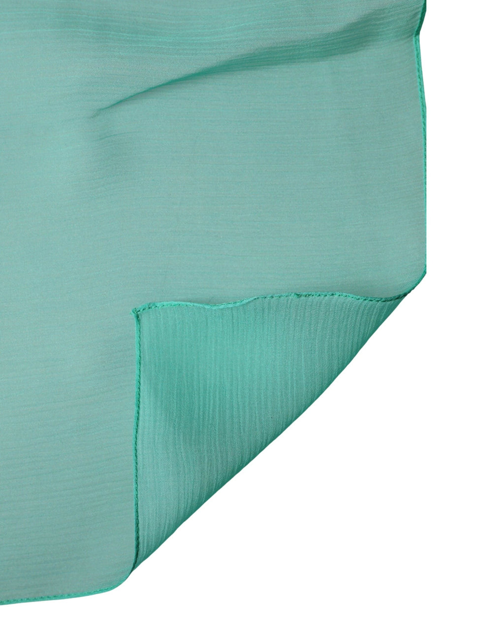 Foulard Dolce &amp; Gabbana en soie vert clair, 131 cm x 126,5 cm