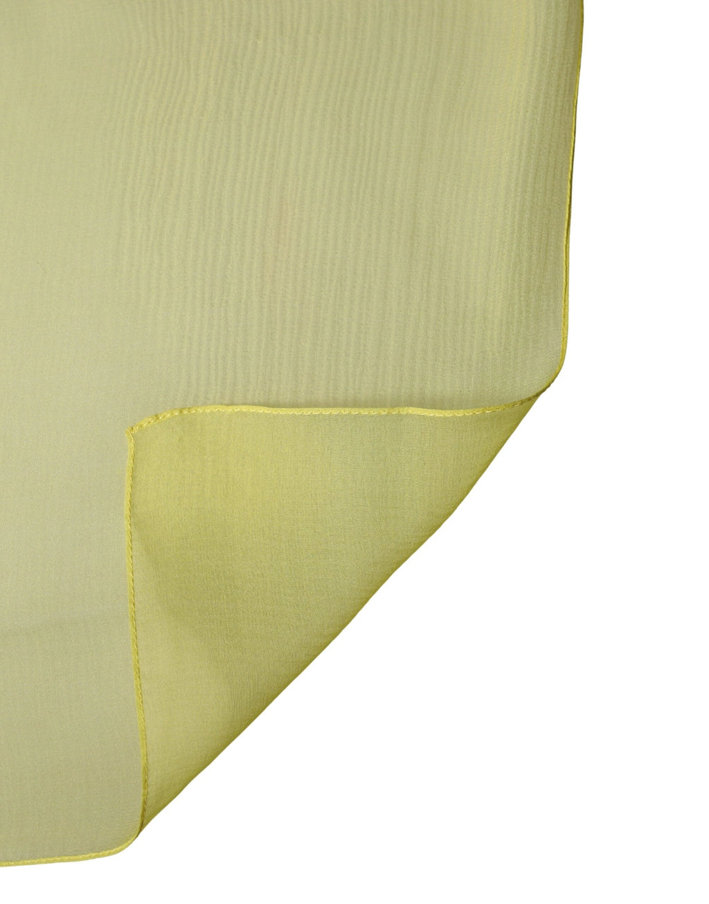 Écharpe/châle en soie jaune Dolce &amp; Gabbana, 120 cm x 117 cm