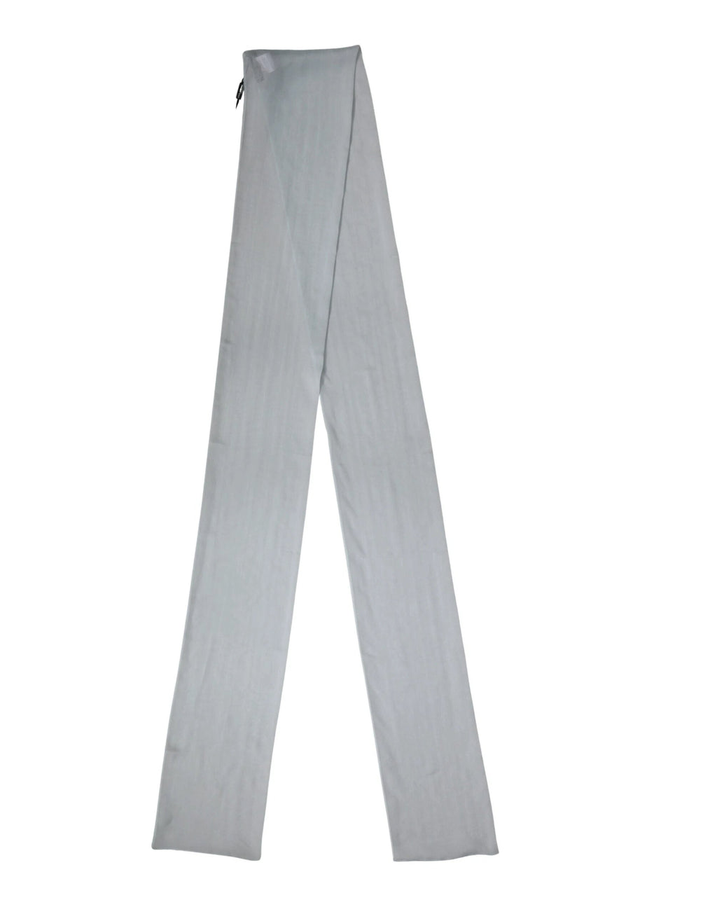 Foulard Dolce &amp; Gabbana en soie bleu clair, 294,5 cm x 19 cm