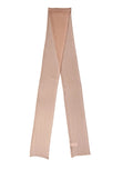 Foulard Dolce &amp; Gabbana en soie rose clair, 291 cm x 19 cm