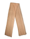Dolce & Gabbana Beige Silk Neck Wrap Shawl Stole 272cm x 120cm Scarf Dolce & Gabbana