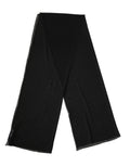 Écharpe/châle/étole en soie noire Dolce &amp; Gabbana 200 cm x 64 cm