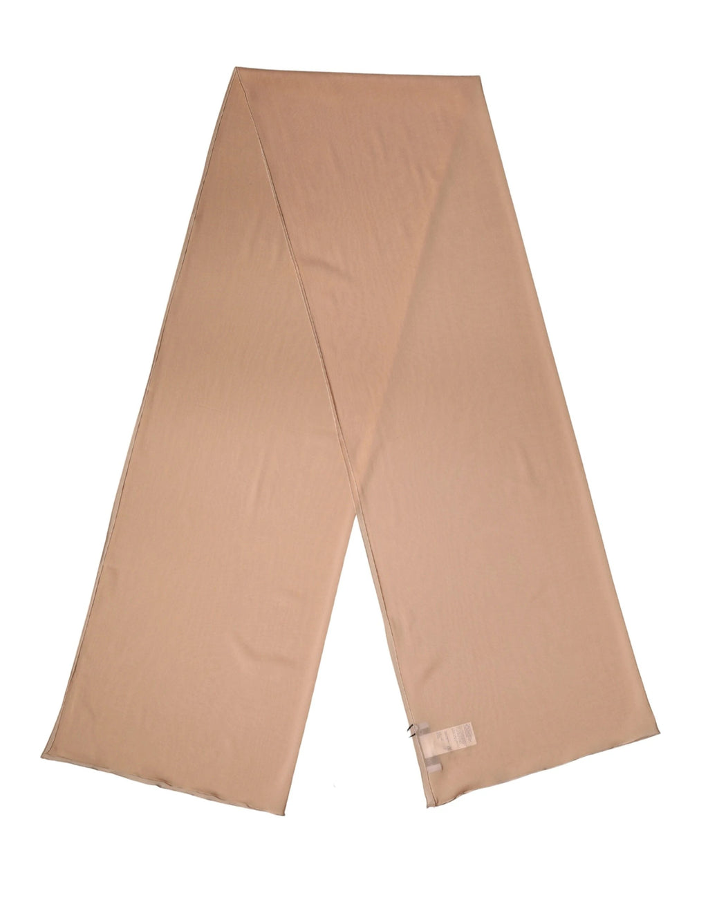 Dolce & Gabbana Beige Silk Neck Wrap Shawl Women Stole 200cm x 64cm Scarf