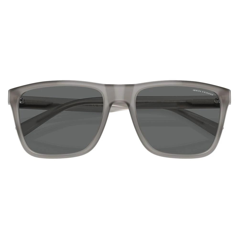 Armani Exchange Gray Resin Sunglasses Armani Exchange