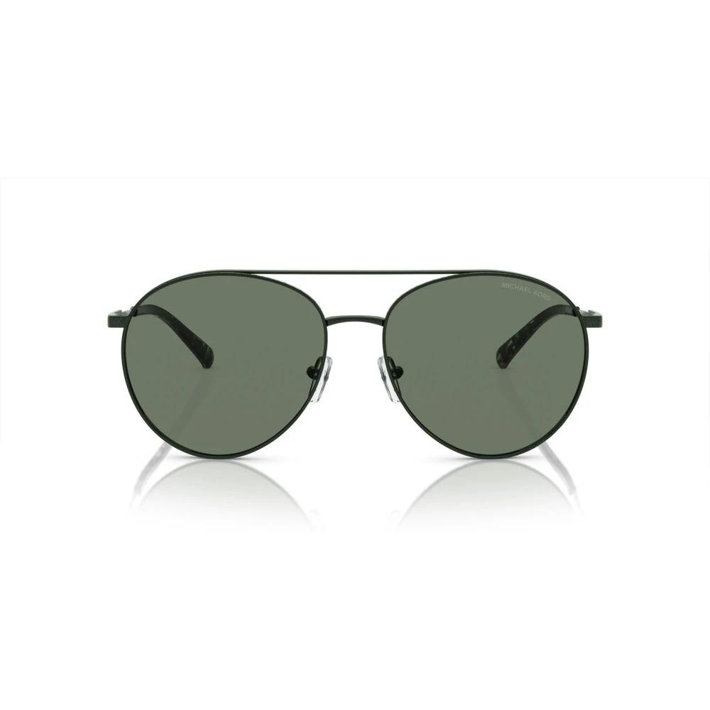 Lunettes de soleil Michael Kors en métal noir