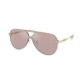 Lunettes de soleil Michael Kors en métal doré