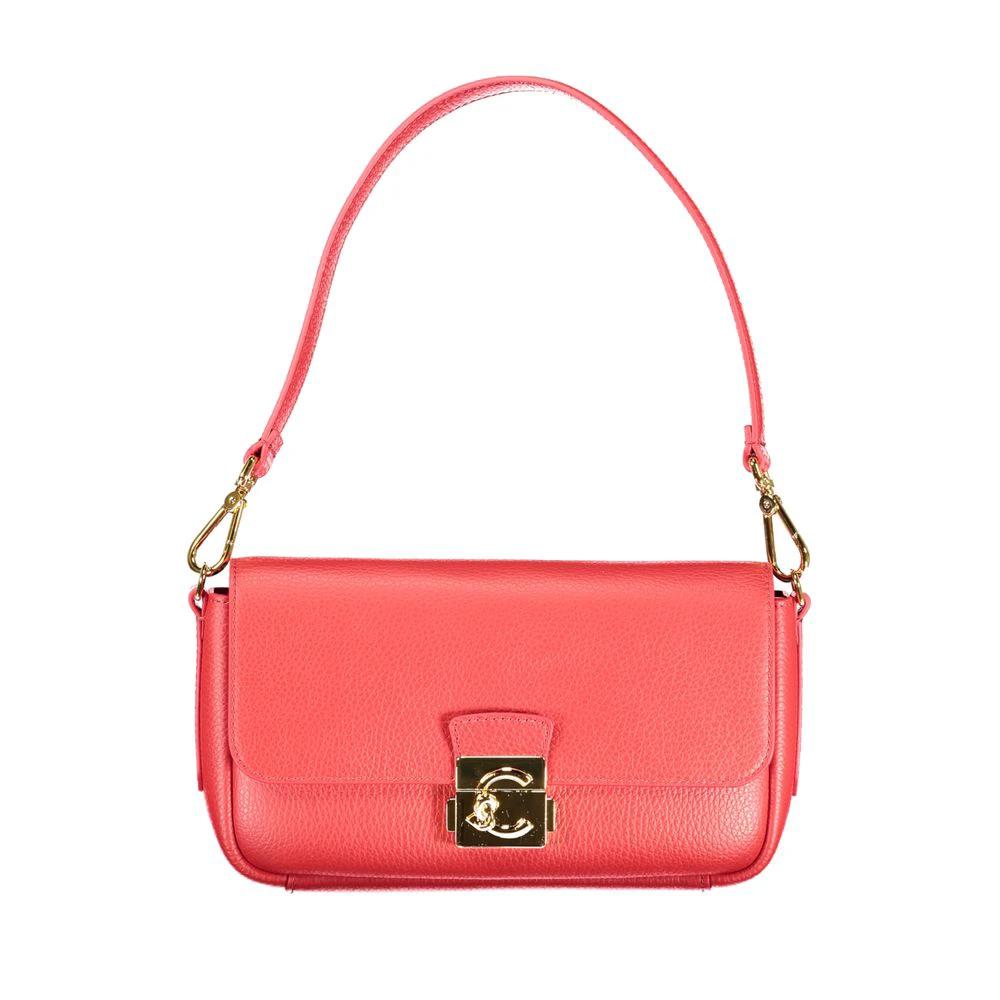 Sac à main femme en cuir Coccinelle Rosso