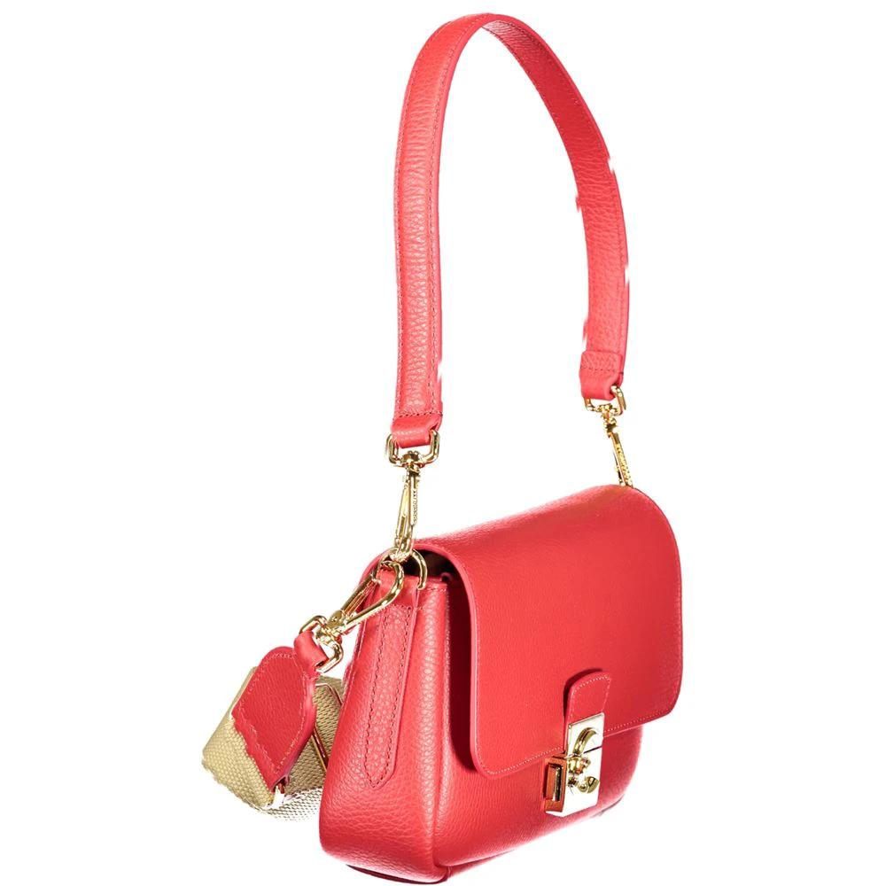 Sac à main femme en cuir Coccinelle Rosso