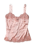 Dolce &amp; Gabbana Haut de lingerie en dentelle florale rose clair
