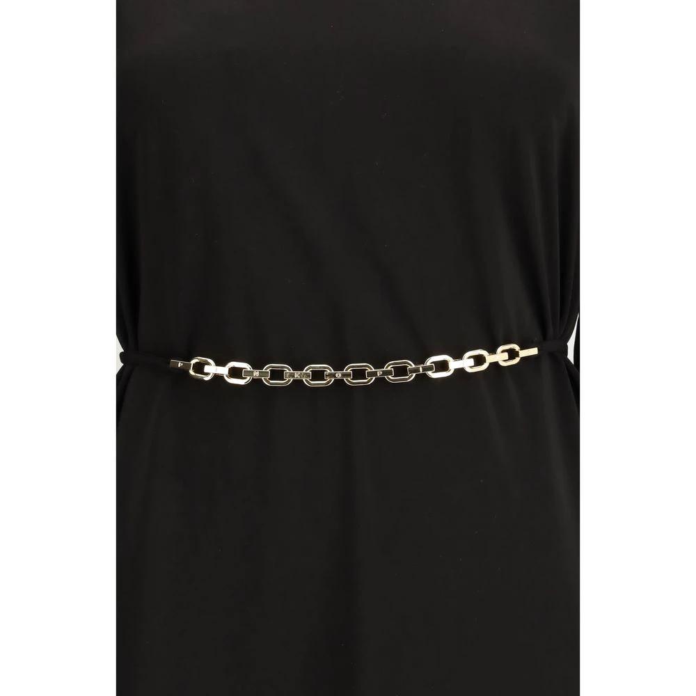 PINKO Black Acetate Casual Dress