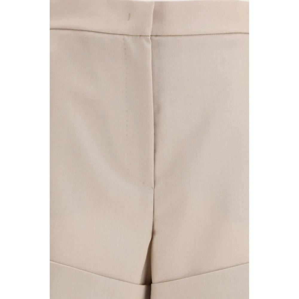 Short bermuda en laine polaire bicolore Max Mara