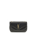 Sac bandoulière Saint Laurent Aries en agneau noir Ovis Avis