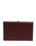 Pochette de soirée Dolce &amp; Gabbana en cuir de veau marron