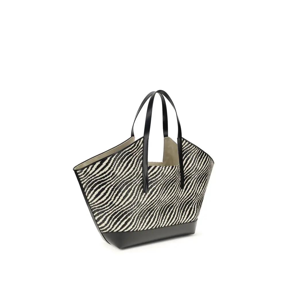 Sac bandoulière Marni en polyamide noir