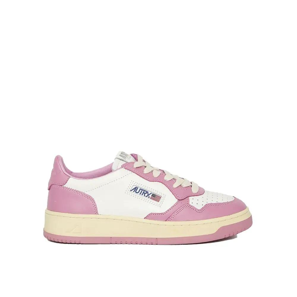 Autry Multicolor Leather Low Top Sneakers