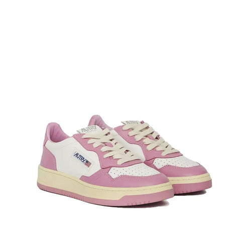 Baskets basses en cuir multicolore Autry
