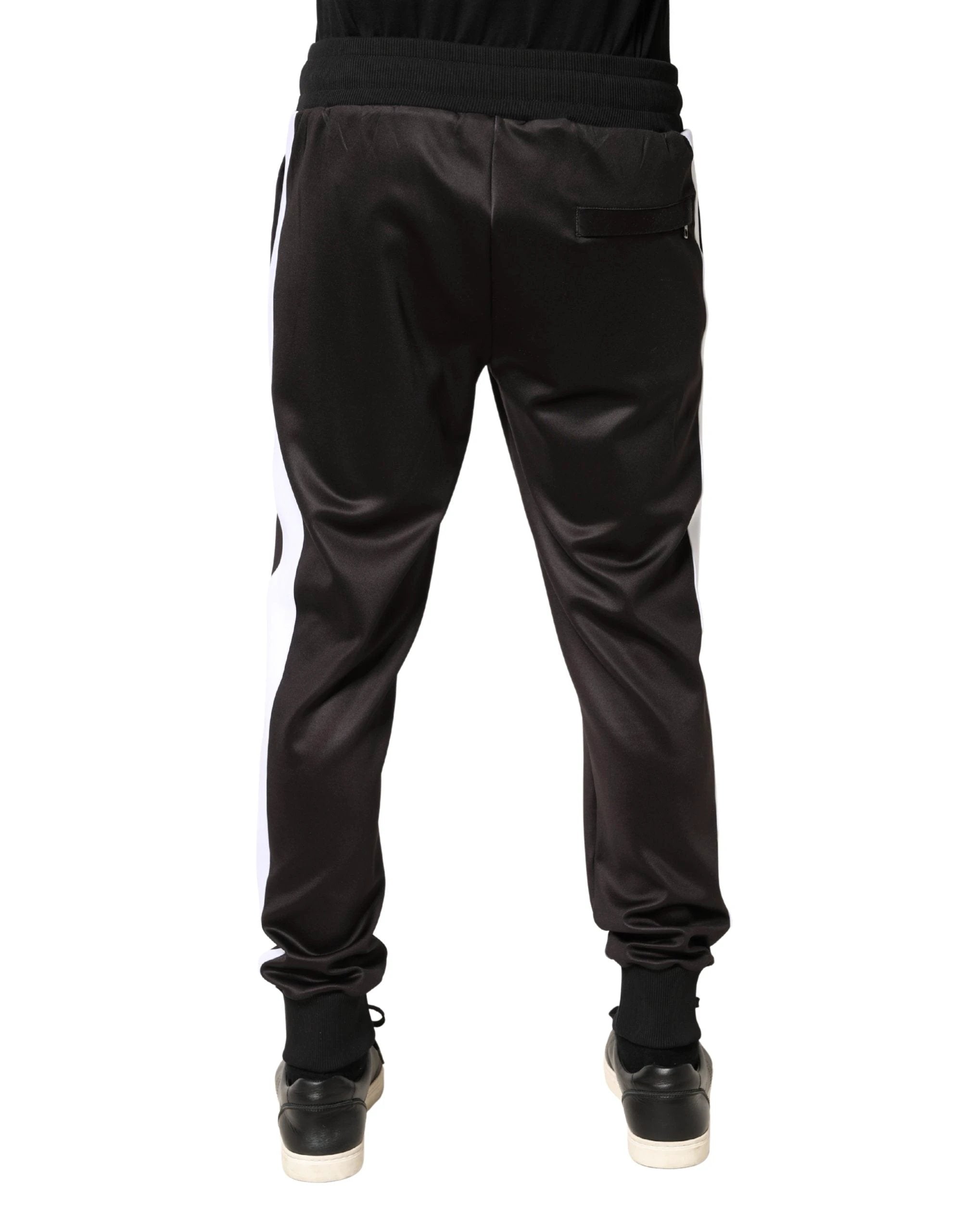 Dolce & Gabbana Brown Polyester Skinny Jogger Trouser Pants