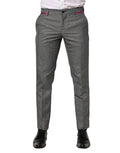 Dolce & Gabbana Gray Viscose Skinny Men Dress Trouser Pants Dolce & Gabbana