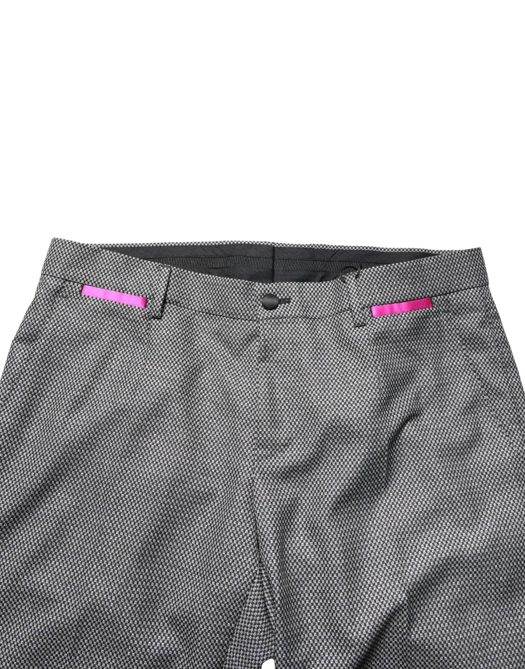 Dolce & Gabbana Gray Viscose Skinny Men Dress Trouser Pants