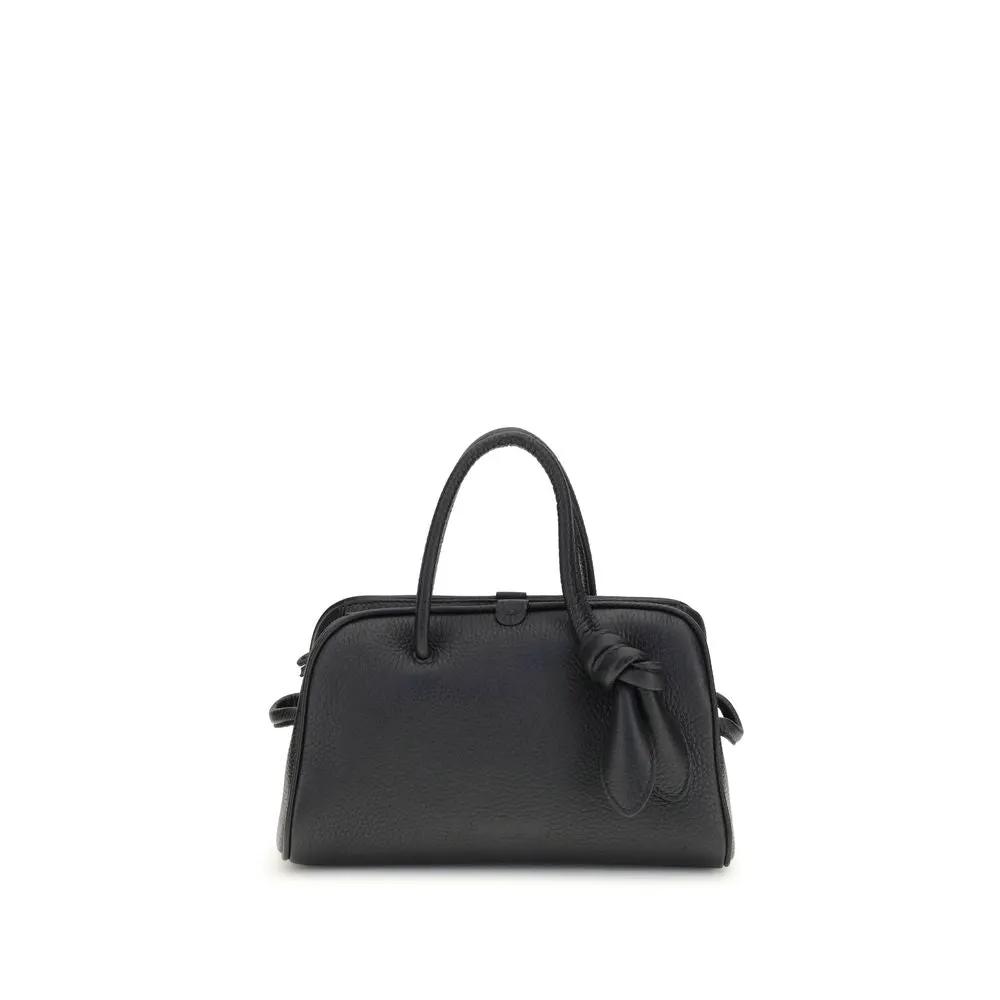 Sac à main Jacquemus Bos Taurus en cuir de veau noir