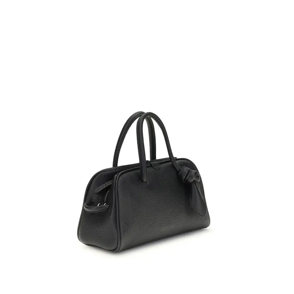 Sac à main Jacquemus Bos Taurus en cuir de veau noir