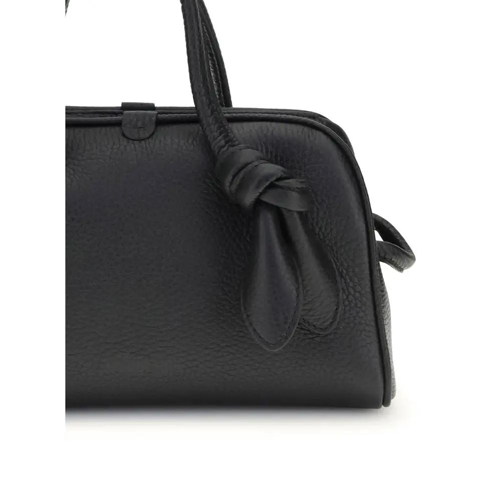 Sac à main Jacquemus Bos Taurus en cuir de veau noir