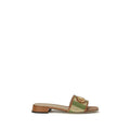 Sandales Valentino Garavani multicolores en viscose
