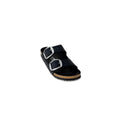 Birkenstock Black Synthetic Slippers Birkenstock