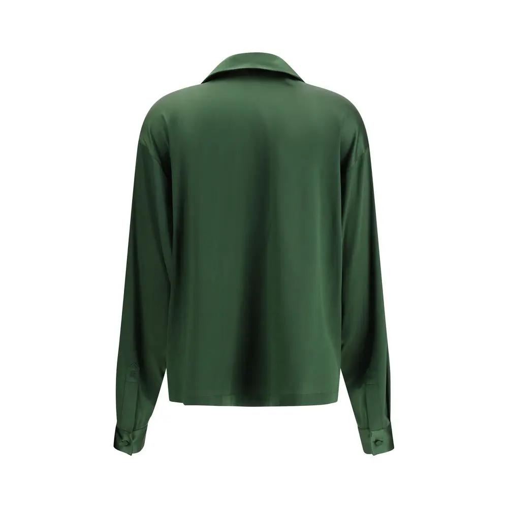 Chemise en soie bicolore Tom Ford