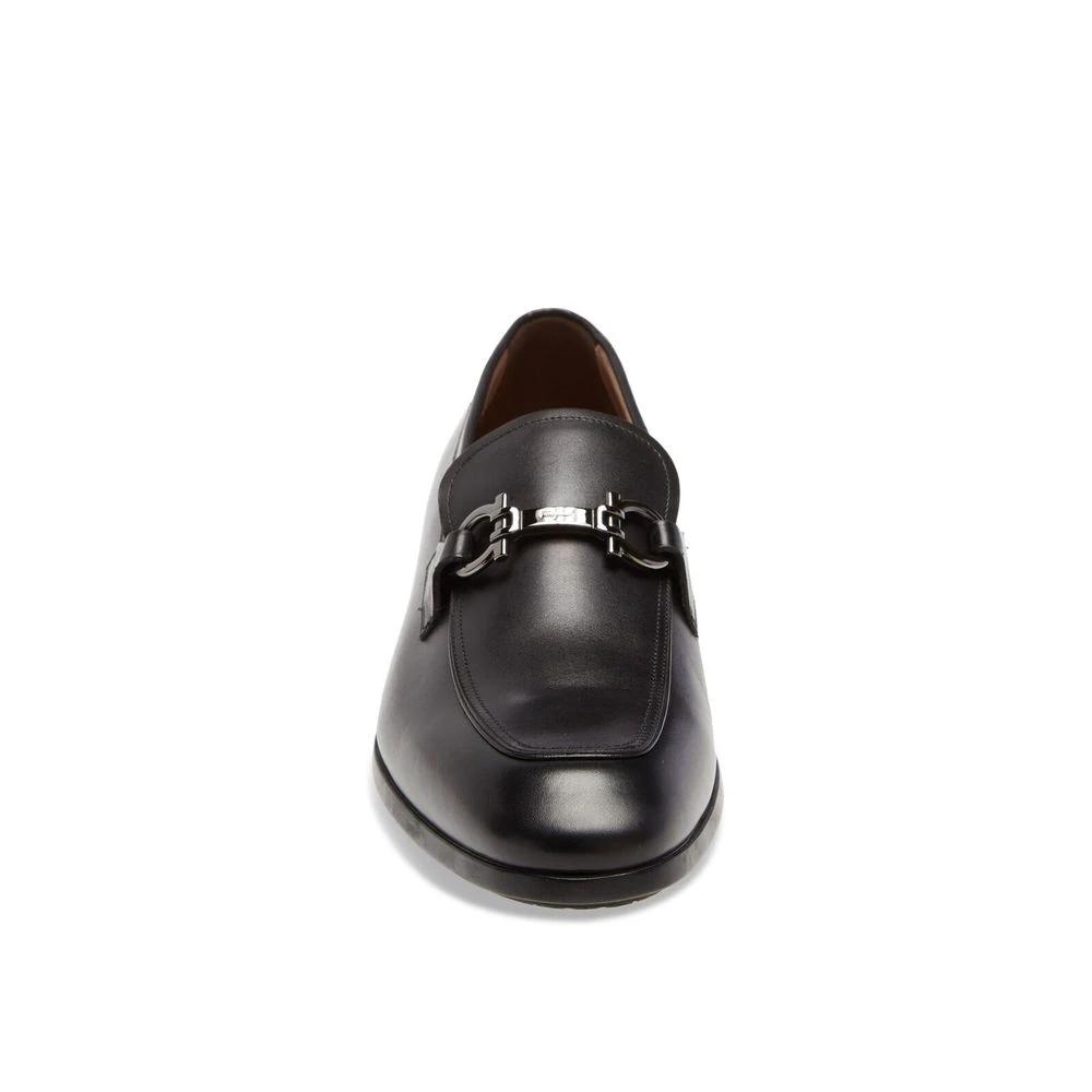 Mocassins Salvatore Ferragamo en cuir de veau noir
