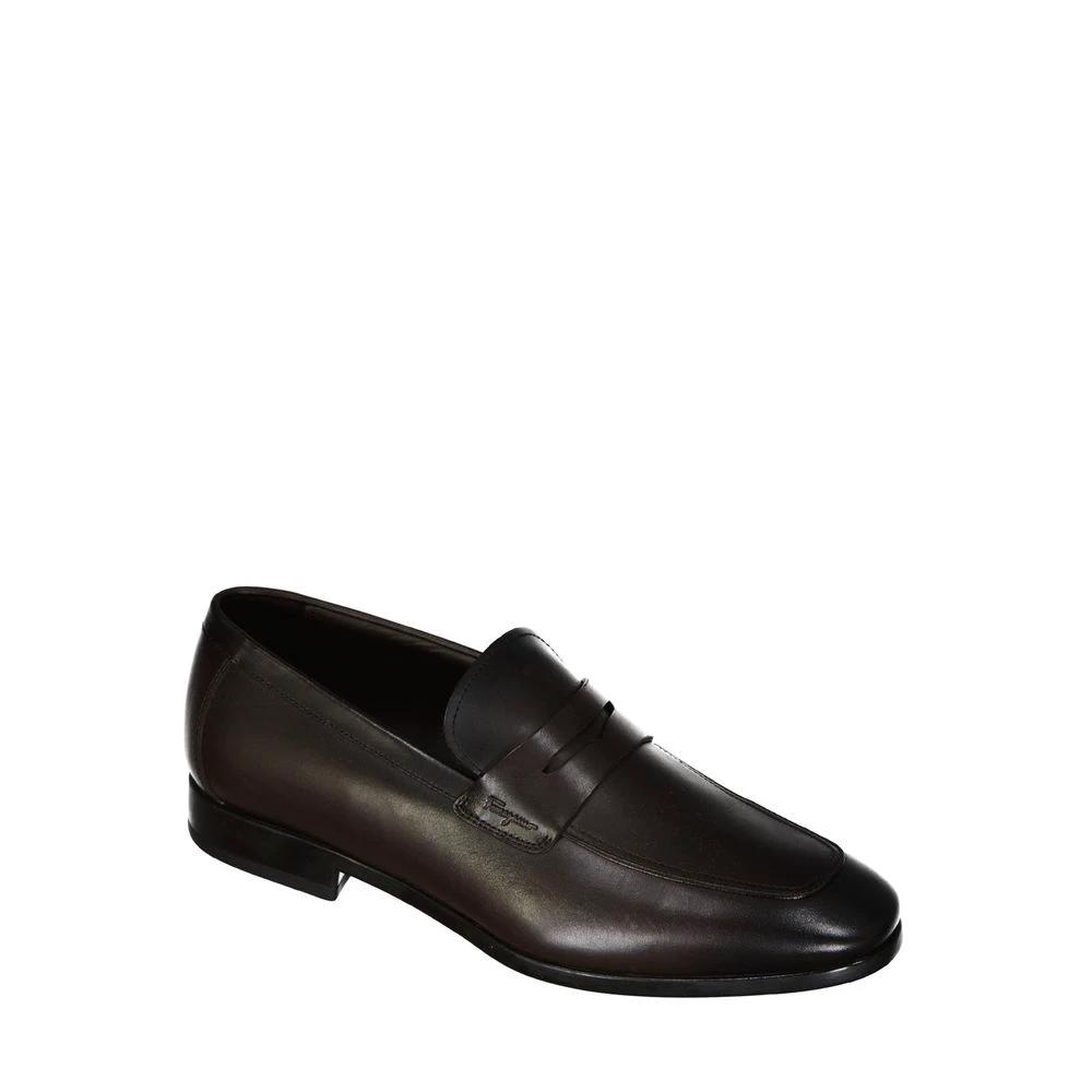 Mocassins en cuir marron Salvatore Ferragamo