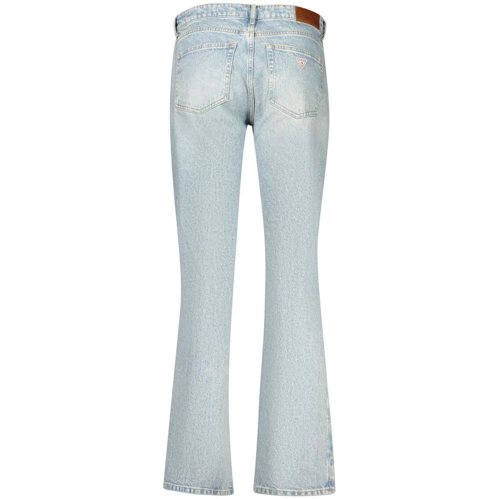 Jean Guess Jeans Azzurro en coton pour femme