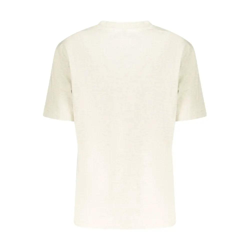 Calvin Klein Beige Cotton Women T-Shirt