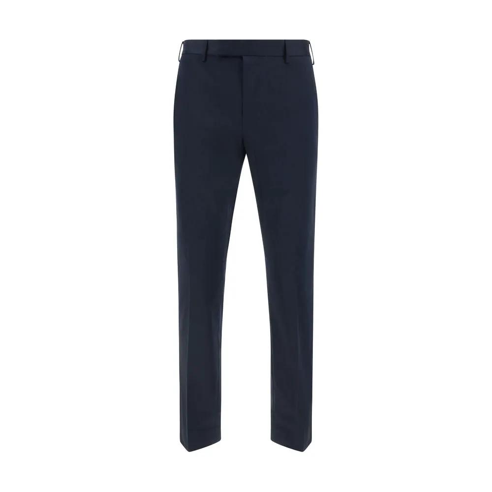 Pantalon décontracté en coton bleu PT Torino