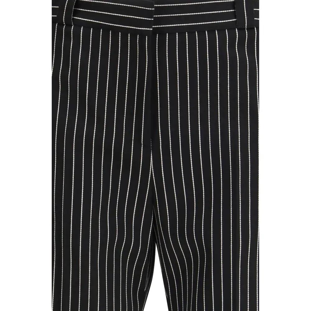 Tom Ford Black Wool Casual Pants